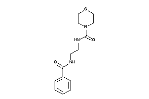 N-(2-benzamidoethyl)thiomorpholine-4-carboxamide