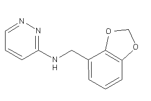 1,3-benzodioxol-4-ylmethyl(pyridazin-3-yl)amine