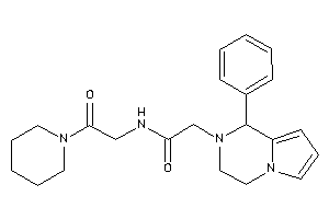 N-(2-keto-2-piperidino-ethyl)-2-(1-phenyl-3,4-dihydro-1H-pyrrolo[1,2-a]pyrazin-2-yl)acetamide