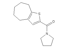 Pyrrolidino(5,6,7,8-tetrahydro-4H-cyclohepta[b]thiophen-2-yl)methanone