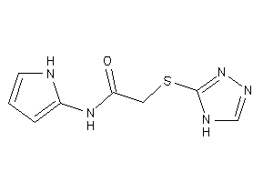 N-(1H-pyrrol-2-yl)-2-(4H-1,2,4-triazol-3-ylthio)acetamide