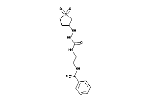 N-[2-[[(1,1-diketothiolan-3-yl)amino]carbamoylamino]ethyl]benzamide