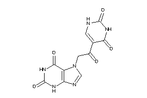 7-[2-(2,4-diketo-1H-pyrimidin-5-yl)-2-keto-ethyl]xanthine