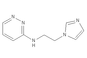 2-imidazol-1-ylethyl(pyridazin-3-yl)amine