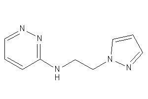 2-pyrazol-1-ylethyl(pyridazin-3-yl)amine