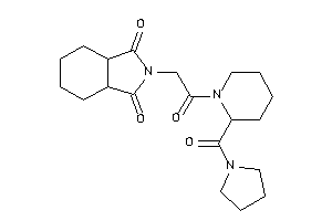 2-[2-keto-2-[2-(pyrrolidine-1-carbonyl)piperidino]ethyl]-3a,4,5,6,7,7a-hexahydroisoindole-1,3-quinone