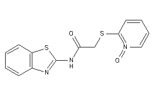 N-(1,3-benzothiazol-2-yl)-2-[(1-keto-2-pyridyl)thio]acetamide