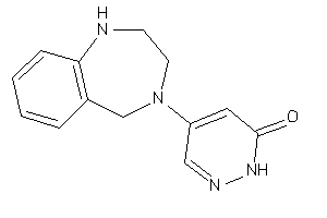 4-(1,2,3,5-tetrahydro-1,4-benzodiazepin-4-yl)-1H-pyridazin-6-one