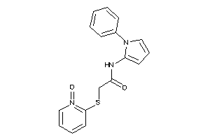 2-[(1-keto-2-pyridyl)thio]-N-(1-phenylpyrrol-2-yl)acetamide