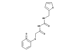 2-[(1-keto-2-pyridyl)thio]-N-(2-thenylcarbamoyl)acetamide