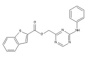 Benzothiophene-2-carboxylic Acid (4-anilino-s-triazin-2-yl)methyl Ester