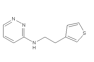 Pyridazin-3-yl-[2-(3-thienyl)ethyl]amine