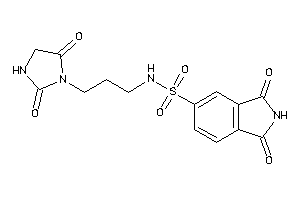 N-[3-(2,5-diketoimidazolidin-1-yl)propyl]-1,3-diketo-isoindoline-5-sulfonamide