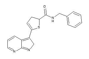 N-benzyl-5-(2H-pyrrolo[2,3-b]pyridin-3-yl)-2,3-dihydrothiophene-2-carboxamide