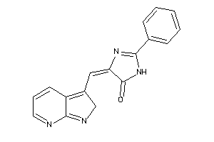 Image of 2-phenyl-5-(2H-pyrrolo[2,3-b]pyridin-3-ylmethylene)-2-imidazolin-4-one
