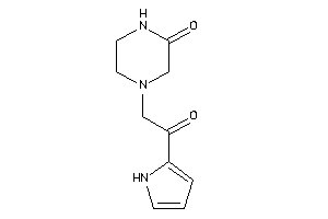 4-[2-keto-2-(1H-pyrrol-2-yl)ethyl]piperazin-2-one