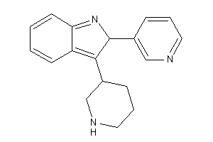 3-(3-piperidyl)-2-(3-pyridyl)-2H-indole