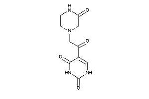 5-[2-(3-ketopiperazino)acetyl]uracil