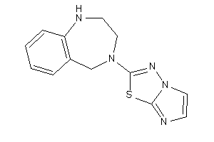 2-(1,2,3,5-tetrahydro-1,4-benzodiazepin-4-yl)imidazo[2,1-b][1,3,4]thiadiazole