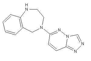 4-([1,2,4]triazolo[3,4-f]pyridazin-6-yl)-1,2,3,5-tetrahydro-1,4-benzodiazepine