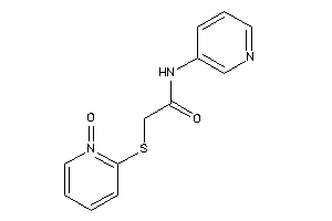 2-[(1-keto-2-pyridyl)thio]-N-(3-pyridyl)acetamide