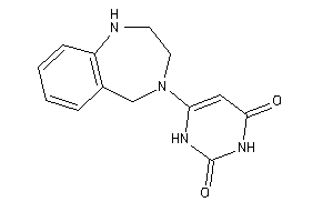 6-(1,2,3,5-tetrahydro-1,4-benzodiazepin-4-yl)uracil