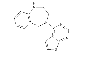 4-(1,2,3,5-tetrahydro-1,4-benzodiazepin-4-yl)thieno[2,3-d]pyrimidine