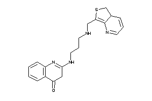 Image of 2-[3-(4a,5-dihydrothieno[3,4-b]pyridin-7-ylmethylamino)propylamino]-3H-quinolin-4-one