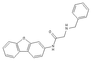 2-(benzylamino)-N-dibenzofuran-3-yl-acetamide