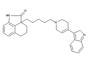 5-[4-(2H-indol-3-yl)-3,6-dihydro-2H-pyridin-1-yl]pentylBLAHone