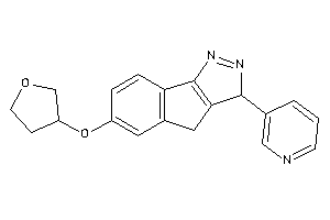 3-(3-pyridyl)-6-tetrahydrofuran-3-yloxy-3,4-dihydroindeno[1,2-c]pyrazole
