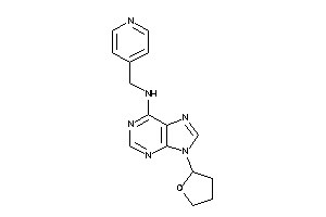 4-pyridylmethyl-[9-(tetrahydrofuryl)purin-6-yl]amine