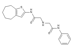 2-[[2-keto-2-(5,6,7,8-tetrahydro-4H-cyclohepta[b]thiophen-2-ylamino)ethyl]amino]-N-phenyl-acetamide