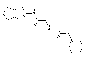 2-[[2-(5,6-dihydro-4H-cyclopenta[b]thiophen-2-ylamino)-2-keto-ethyl]amino]-N-phenyl-acetamide