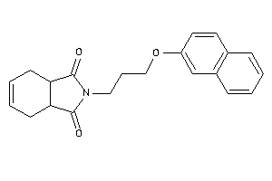 2-[3-(2-naphthoxy)propyl]-3a,4,7,7a-tetrahydroisoindole-1,3-quinone