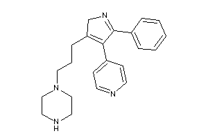 1-[3-[5-phenyl-4-(4-pyridyl)-2H-pyrrol-3-yl]propyl]piperazine