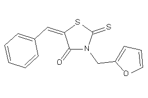 5-benzal-3-(2-furfuryl)-2-thioxo-thiazolidin-4-one