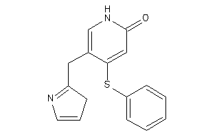 4-(phenylthio)-5-(3H-pyrrol-2-ylmethyl)-2-pyridone