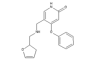 5-[(2,3-dihydrofuran-2-ylmethylamino)methyl]-4-phenoxy-2-pyridone