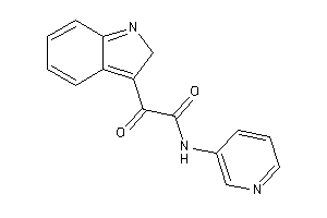 2-(2H-indol-3-yl)-2-keto-N-(3-pyridyl)acetamide