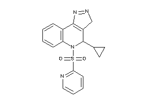 4-cyclopropyl-5-(2-pyridylsulfonyl)-3,4-dihydropyrazolo[4,3-c]quinoline