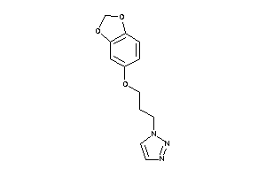 1-[3-(1,3-benzodioxol-5-yloxy)propyl]triazole