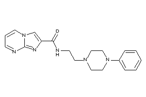 N-[2-(4-phenylpiperazino)ethyl]imidazo[1,2-a]pyrimidine-2-carboxamide