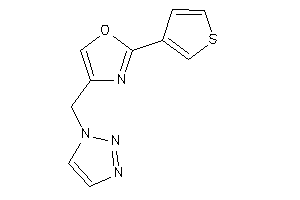 2-(3-thienyl)-4-(triazol-1-ylmethyl)oxazole