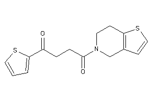 1-(6,7-dihydro-4H-thieno[3,2-c]pyridin-5-yl)-4-(2-thienyl)butane-1,4-dione