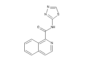 N-(1,3,4-thiadiazol-2-yl)isoquinoline-1-carboxamide