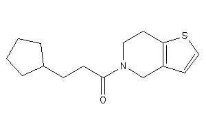 3-cyclopentyl-1-(6,7-dihydro-4H-thieno[3,2-c]pyridin-5-yl)propan-1-one