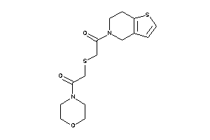 2-[[2-(6,7-dihydro-4H-thieno[3,2-c]pyridin-5-yl)-2-keto-ethyl]thio]-1-morpholino-ethanone