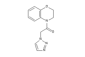 Image of 1-(2,3-dihydro-1,4-benzoxazin-4-yl)-2-(triazol-1-yl)ethanone