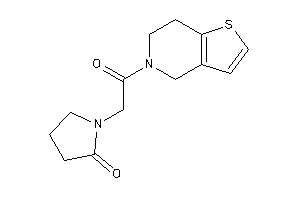 1-[2-(6,7-dihydro-4H-thieno[3,2-c]pyridin-5-yl)-2-keto-ethyl]-2-pyrrolidone